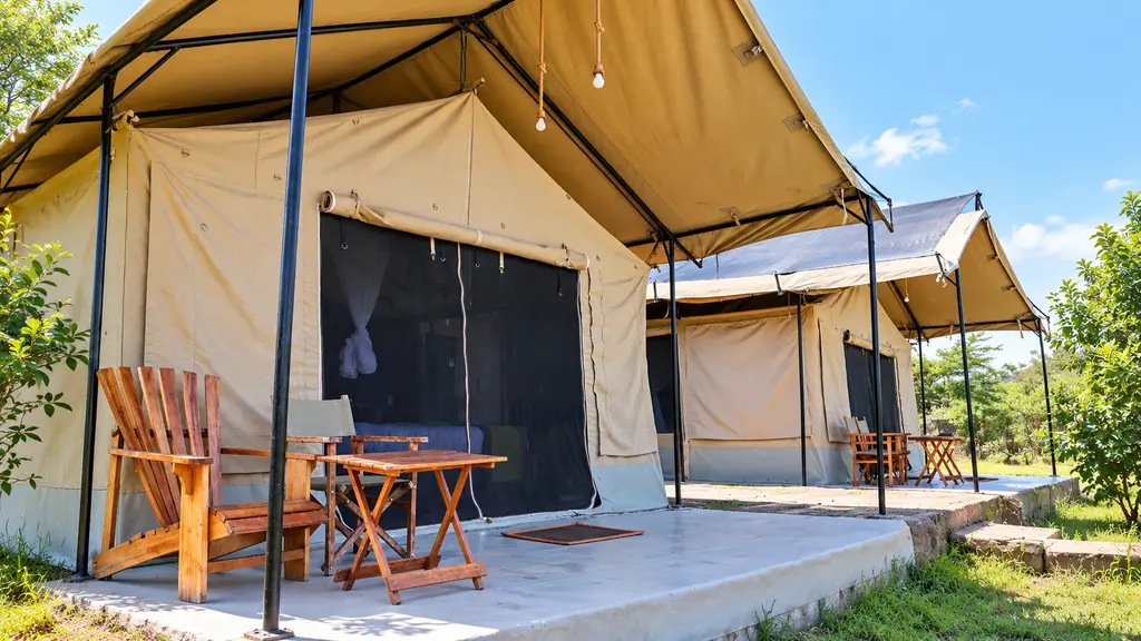 Alojamiento cerca de Sekenani Gate con tienda safari rodeada de naturaleza